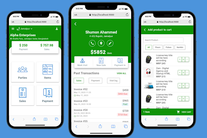 do creative and modern app UI UX designs