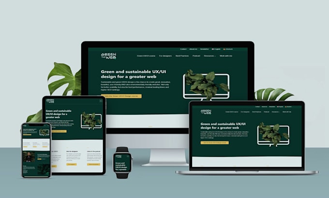 design macbook imac ipad iphone website screen mockup