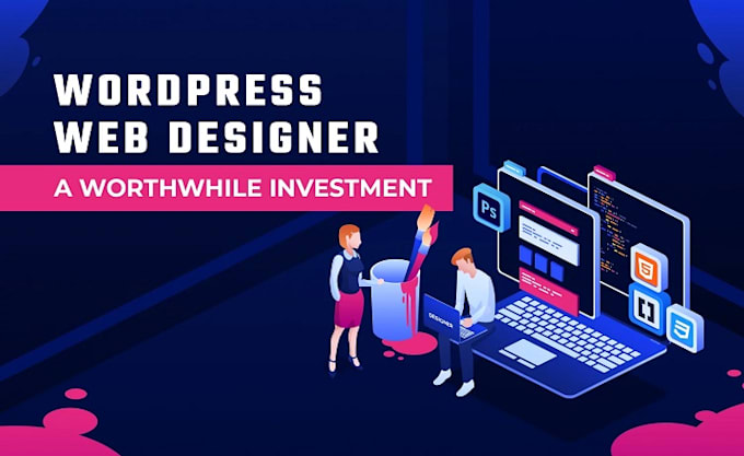 design a professional wordpress website or web design
