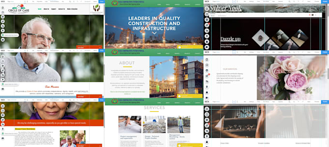 create full professional wix website, redesign wix, wix ecommerce too