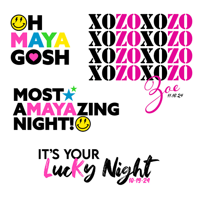 design a party logo