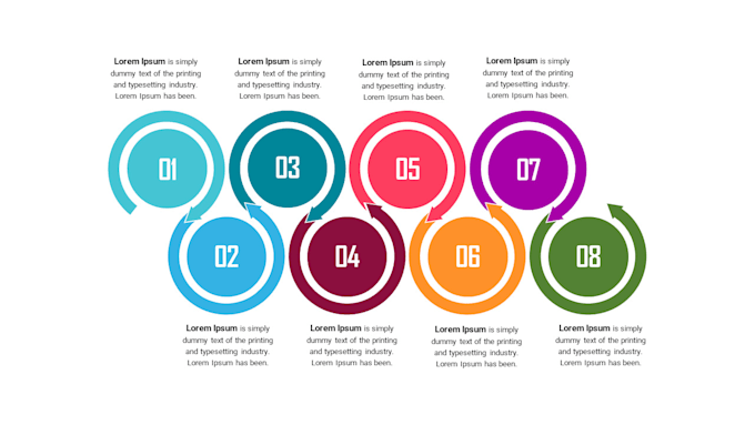 create business infographic design, timeline, roadmap