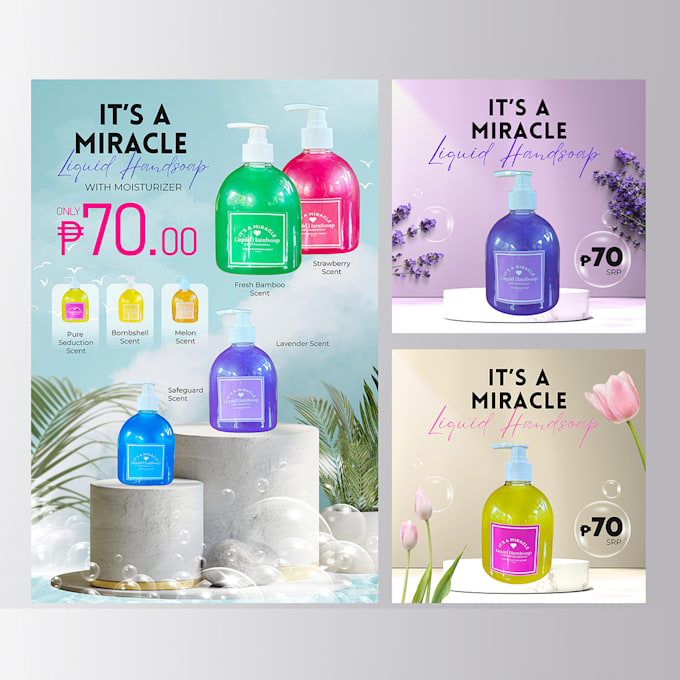 do 3 fold brochure, menu, and product posters