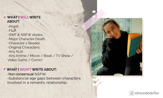 write high quality custom fanfiction for you
