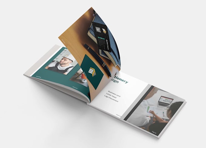 design professional brand style guidelines with custom logo