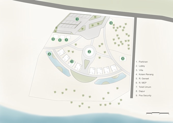render and design architecture, landscape, siteplan in 24 hours