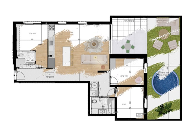 bring your vision to life from 2d to real estate floor plan