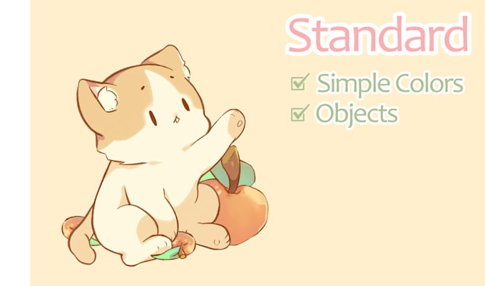 draw a cute chibi cat with pastel colors