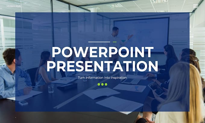 design presentation for your training and workshop course