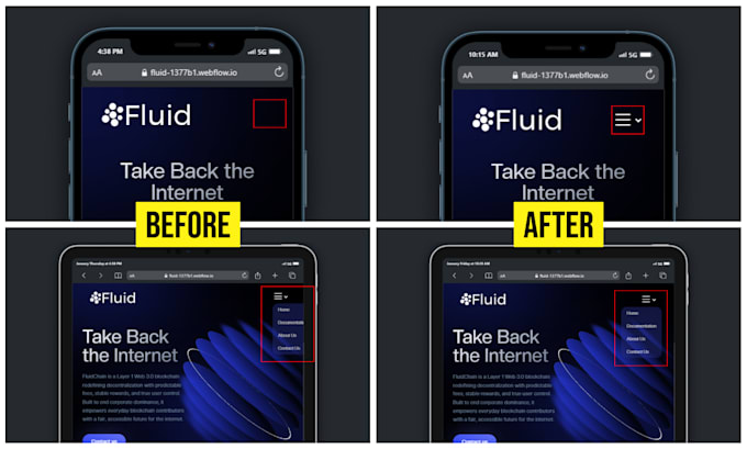 instantly fix webflow bugs, seo, cms or responsive issues, webflow support