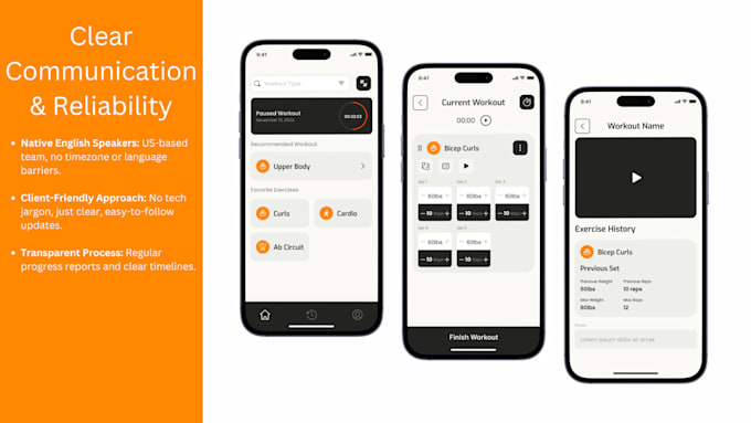 design and build an ios and android mobile app