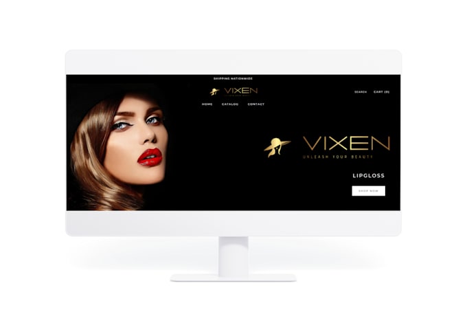 build  branded makeup beauty shopify dropshipping store