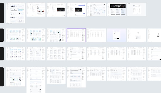 design saas dashboard UI UX and web app in figma