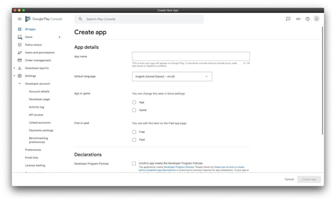 publish your android or ios app into play store or app store