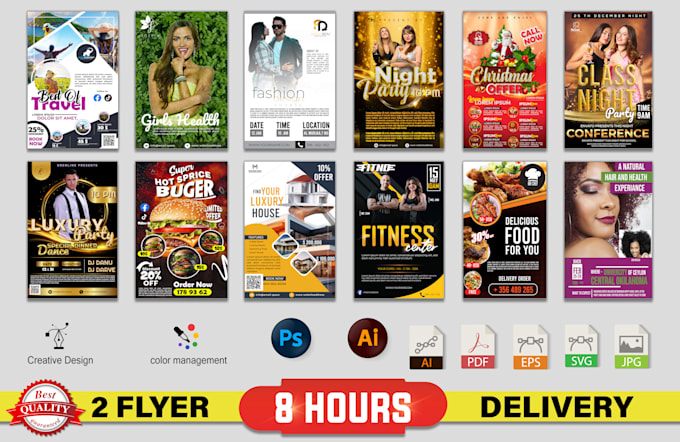 design a professional flyer design