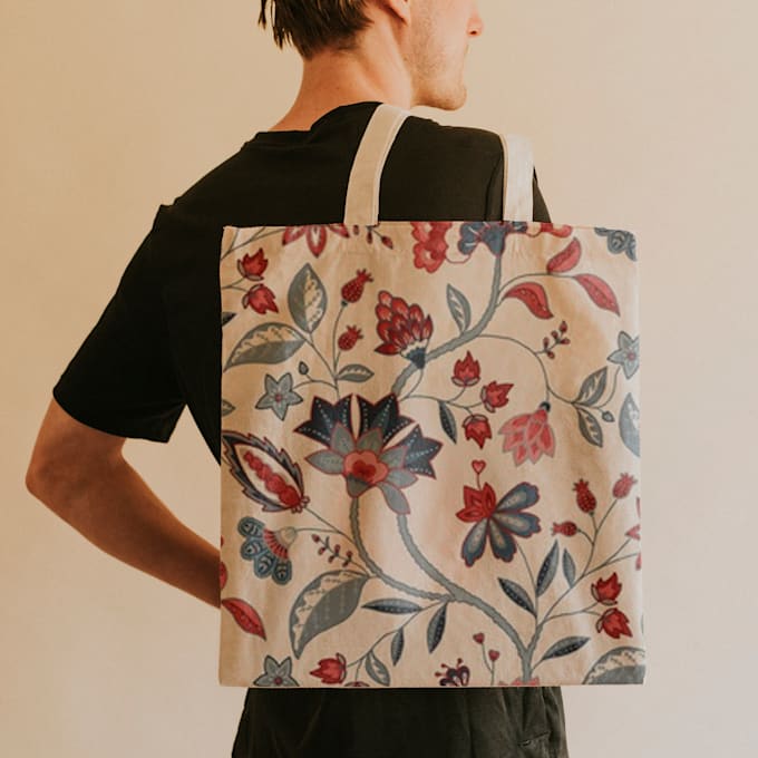 create custom and unique tote bag mockup designs