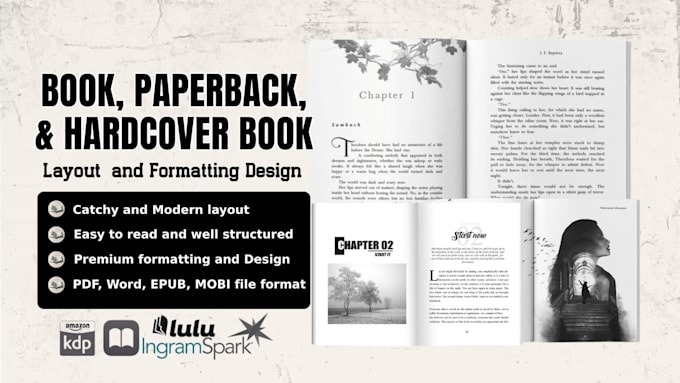 do book ghostwriting, proofreading, ebook editing, formatting, book publishing