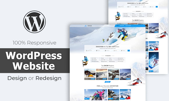 build, design, redesign, clone and revamp elementor wordpress website