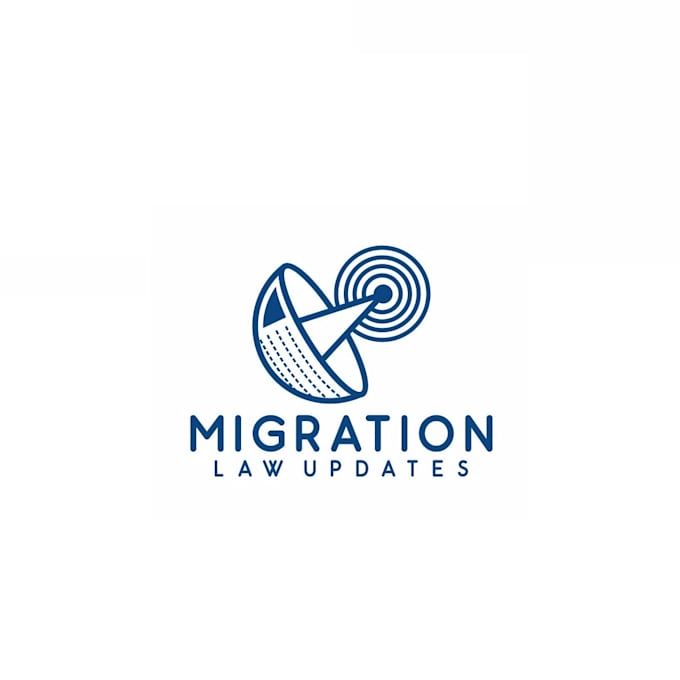 design beautifully exceptional migration law logo