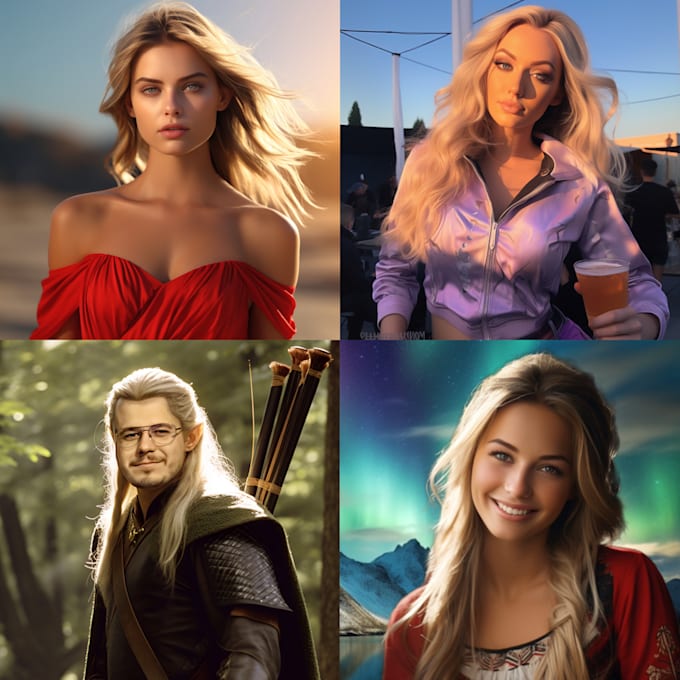 create mesmerizing portraits using ai and photoshop