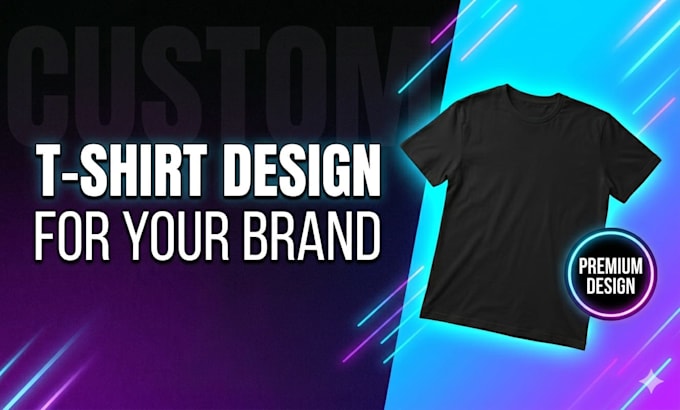 design modern custom tshirt streetwear and typograph designs