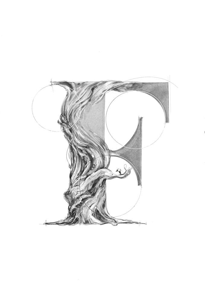 create ink, pen and sketched artworks