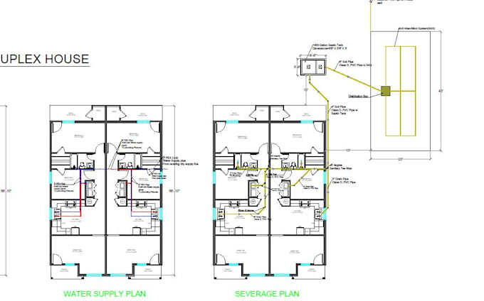 draw electrical, mechanical, and plumbing plans in autocad for city permit