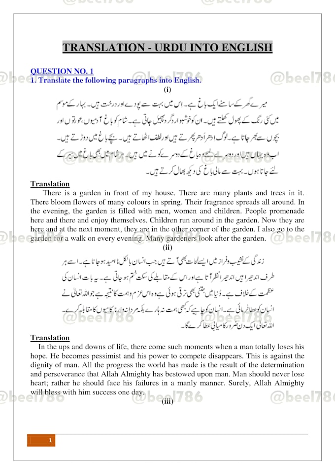 type accurate urdu typing services