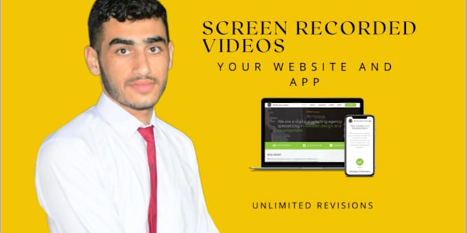 create a  screencaste video and tutorial video for your web