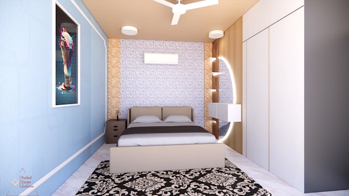 complete interior design for your bedroom