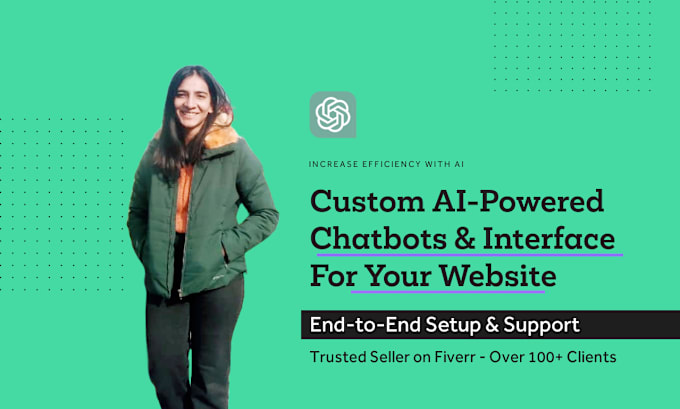 I will build ai powered custom chatbot for your website using gpt, gpt 4, gemini - Image 3
