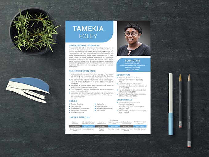 do professional resume design
