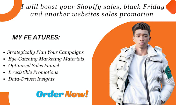 boost shopify sales, black friday, any websitse sales