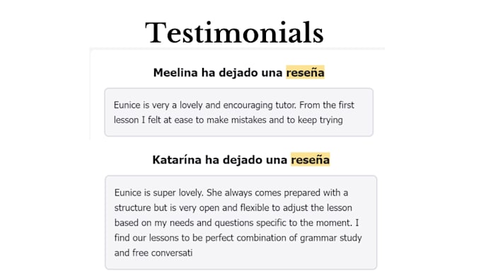 teach you spanish on zoom over 3500 lessons and 147 students