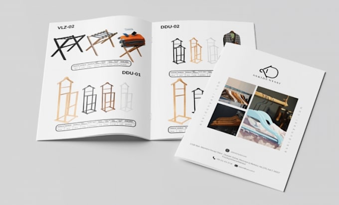 design promotional product catalog, lookbook, linesheet, catalogue, brochure