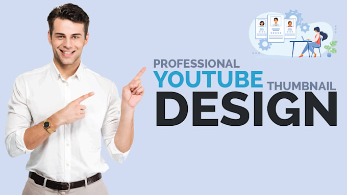 create an attractive eye catchy youtube thumbnail design