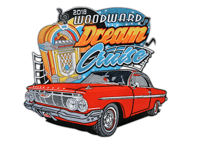 do embroidery digitizing logo into dst, pes, jef files