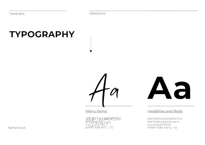 design your brand identity style guide