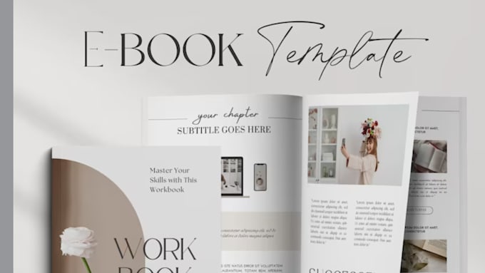 design canva ebook workbook in canva formatting workbook ebook editable canva