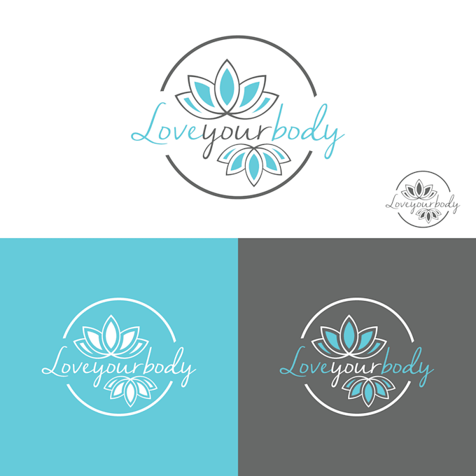 create professional elegant esthetic spa logo design