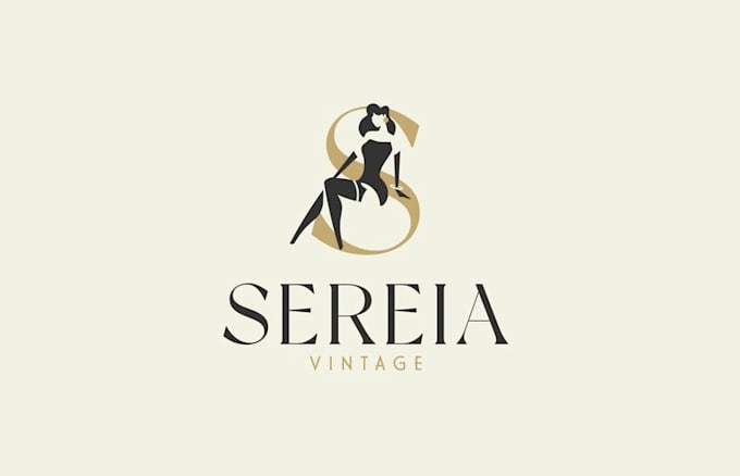 jewelry line brand logo design