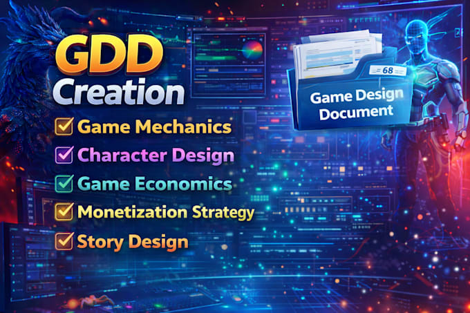 design your game concept and complete gdd