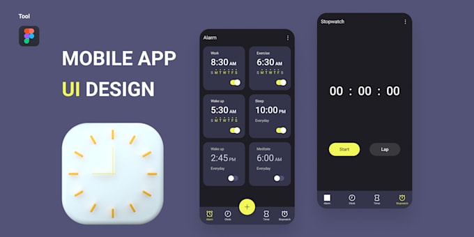 Design attractive interface for mobile app ui ux design by Alee_misbah ...