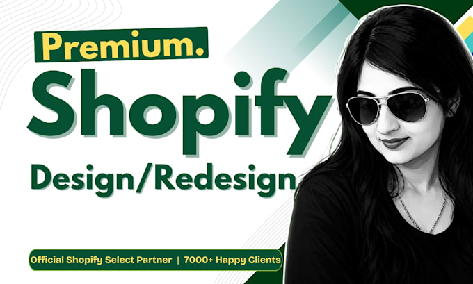 do shopify website design, shopify redesign, dropshipping store, shopify website
