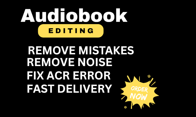 do edit, and master your audiobook to meet acx standards