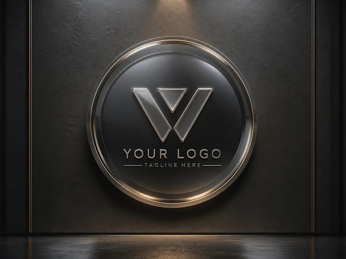 designing a simple and luxurious 3d logo for modern brands