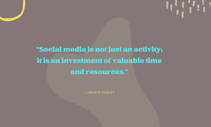 be your social media manager