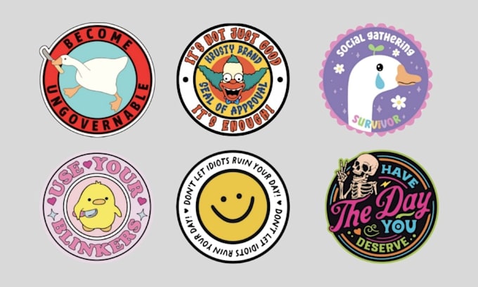 make unique custom stickers for you