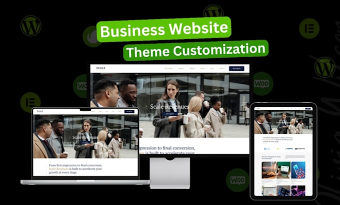 do wordpress theme customization or setup theme, demo import, and fix issues