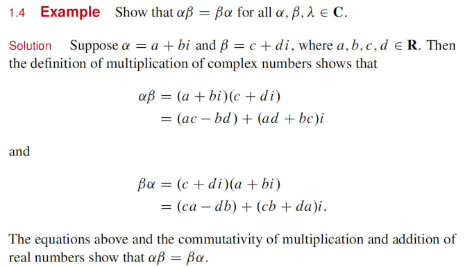 solve any problems regarding linear algebra or matrices